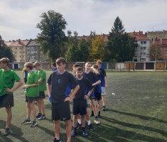 Powiększ zdjęcie Chłopcy ze sztafety